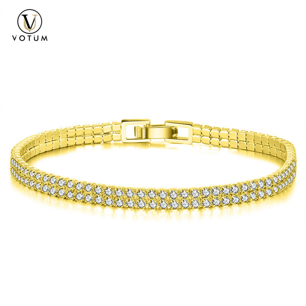 Votum Factory Custom 14K Solid Gold Sparking Moissanite Diamond Drop Earring for Wedding Custom Fine Jewelry Jewellery Accessories