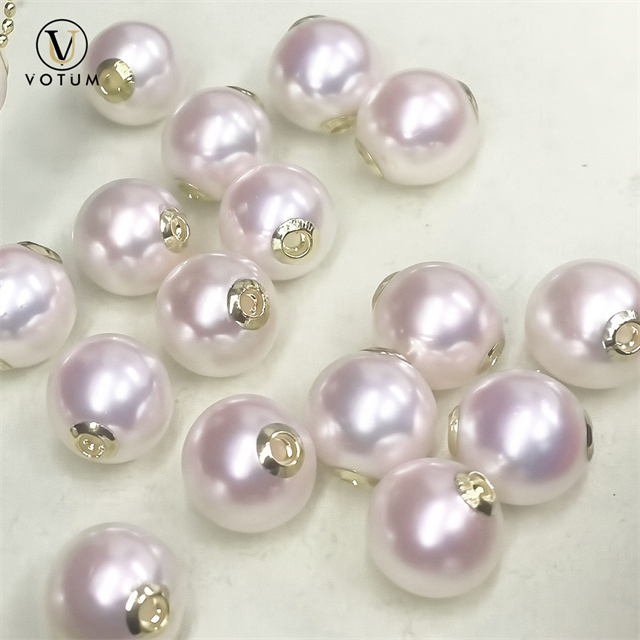Votum Akoya Pearl Charm Pendant for Necklace Luxury 18K Real Gold Round Bead Elegant Japanese Pearls Pendants Custom Gift Women