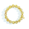 Votum Natural 13mm Golden Rutilated Quartz Beads Bracelet