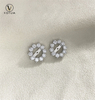 VOTUM Lab Grown Diamonds Earring Stud with Ear Jacket