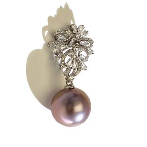 VOTUM 14-15mm Kasumi Pearl Pendant Custom Gift for Mom