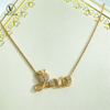 VOTUM Love Flower Shape Diamonds Chain Neckalce Gift for Girl