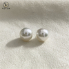 VOTUM Cultured White Pearl Earring Stud