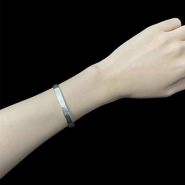 Votum Pure 925 Sterling Original Silver Simple Cuff Bangle for Women Open Bracelet for Men Custom LOGO LETTER Fine Jewlery Lady