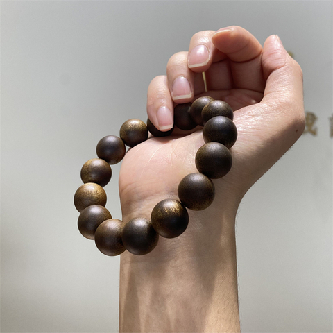VOTUM 14mm Natural Oud Bracelets 