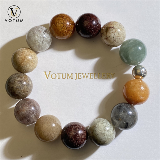 Votum Garden Phantom Quartz Beaded Bracelet