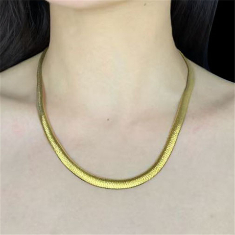 VOTUM Snake Chain Italian Handmade Choker Necklaces