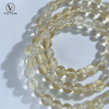 Votum 3 Strand Natural Citrine Bracelet with Double Terminated Clear Quartz