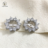 VOTUM Lab Grown Diamonds Earring Stud with Ear Jacket