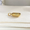 Votum 18K Real Gold Peridot Pendant Charm for Necklace Luxury Au750 Gemstone Necklaces Women Anniversary Custom Fine Jewelry