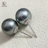 VOTUM Tahitian Grey Pearls Earrings Stud