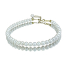 VOTUM 18K Gold 4.5mm Chinese Pearls Bracelet
