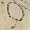 VOTUM 18K Gold 4.5mm Chinese Pearls Bracelet