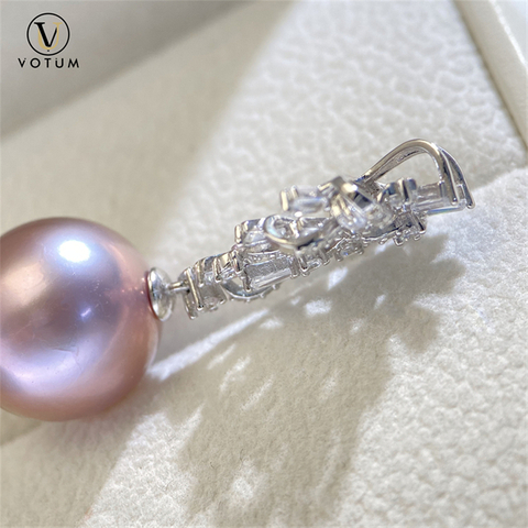 VOTUM 14-15mm Kasumi Pearl Pendant Custom Gift for Mom