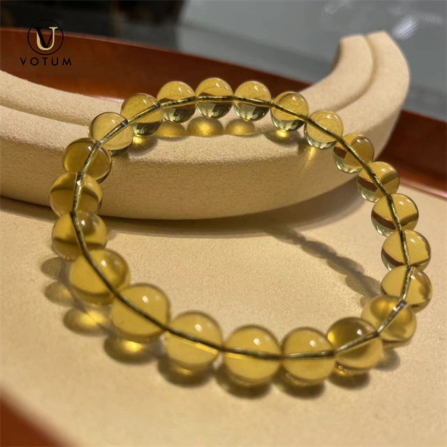 8mm Amber Bracelet Beaded Bracelets