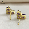 VOTUM Origin Amethyst Necklace Earring Stud Jewelry Set