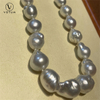 VOTUM Saltwater White Baroque Pearl Necklace Wedding Jewelry