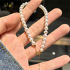 VOTUM 18K Gold 4.5mm Chinese Pearls Bracelet