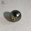 Votum Tahitian Black Pearl Pendant Charm Beads 18K Real Gold Cultured Pearls Custom Fine Jewelry Unisex Elegant Gift Unisex
