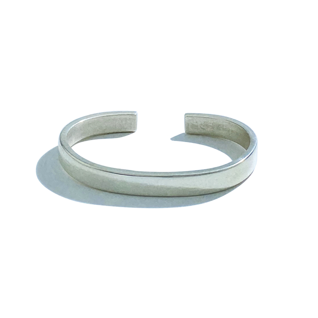 Votum Pure 925 Sterling Original Silver Simple Cuff Bangle for Women Open Bracelet for Men Custom LOGO LETTER Fine Jewlery Lady
