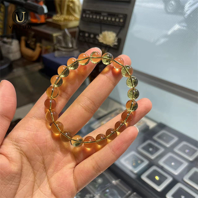 8mm Amber Bracelet Beaded Bracelets