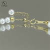 VOTUM 18K Gold 4.5mm Chinese Pearls Bracelet