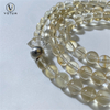Votum 3 Strand Natural Citrine Bracelet with Double Terminated Clear Quartz